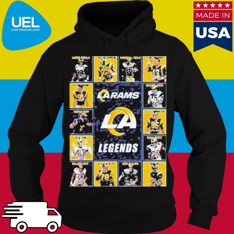 Los Angeles Rams Legends Players Signatures 2023 Shirt,Sweater, Hoodie, And  Long Sleeved, Ladies, Tank Top