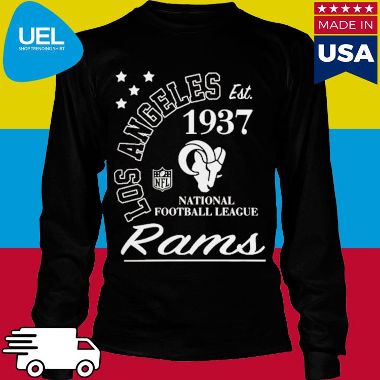 Los Angeles Rams Starter Black City Arch Team Shirt - Peanutstee