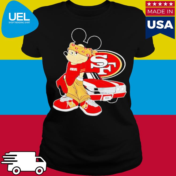 Mickey Mouse Player San Francisco 49Ers est 1944 Tshirt 