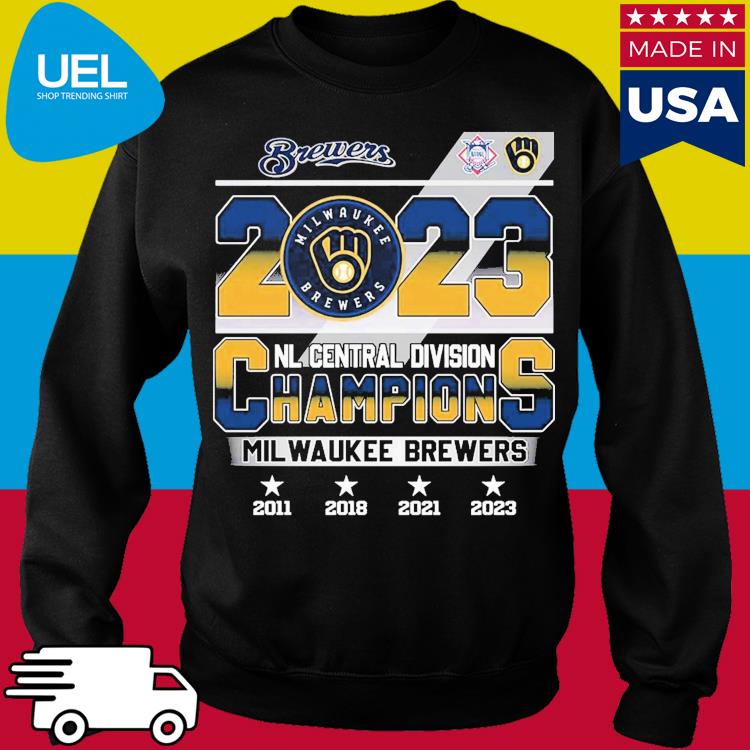 Milwaukee Brewers 2021 AL Central division champs shirt, hoodie