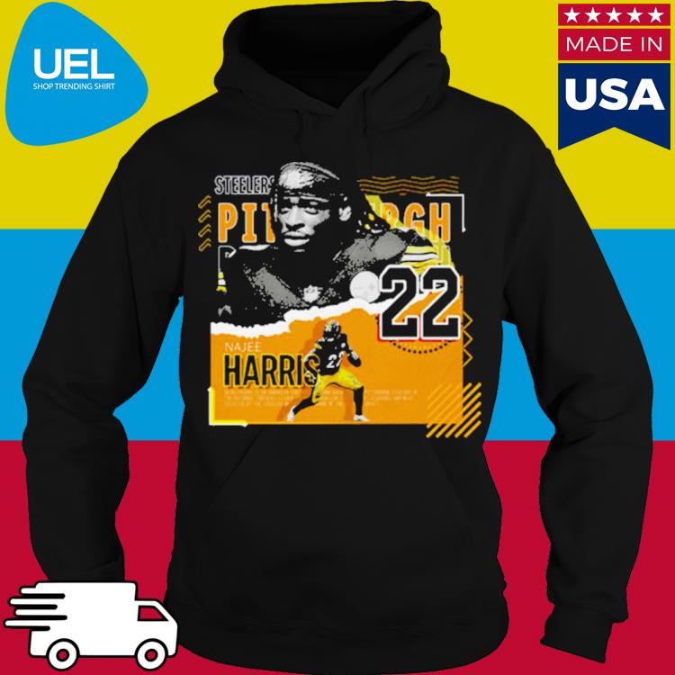 Najee Harris Football Paper Poster Steelers shirt, hoodie, sweater, long  sleeve and tank top