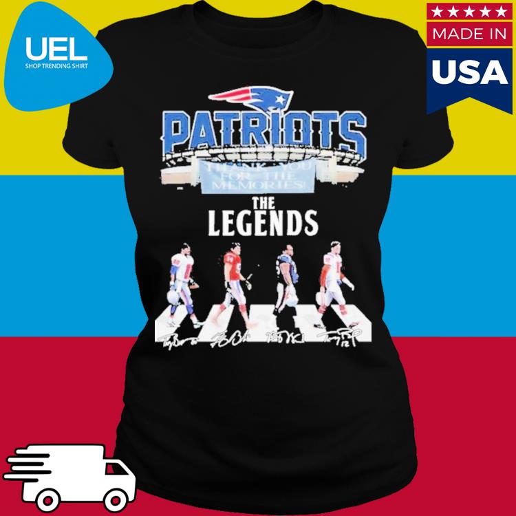 New England Patriots The Legends Thank You For The Memories Unisex