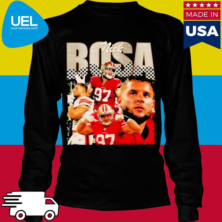 Nick Bosa Vintage Sweatshirt, San Francisco 49Ers Shirt - Bring Your Ideas,  Thoughts And Imaginations Into Reality Today