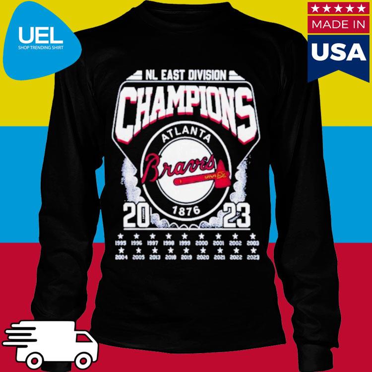 Official 1995 2023 NL East Division Champions Atlanta Braves Shirt, hoodie,  sweater, long sleeve and tank top