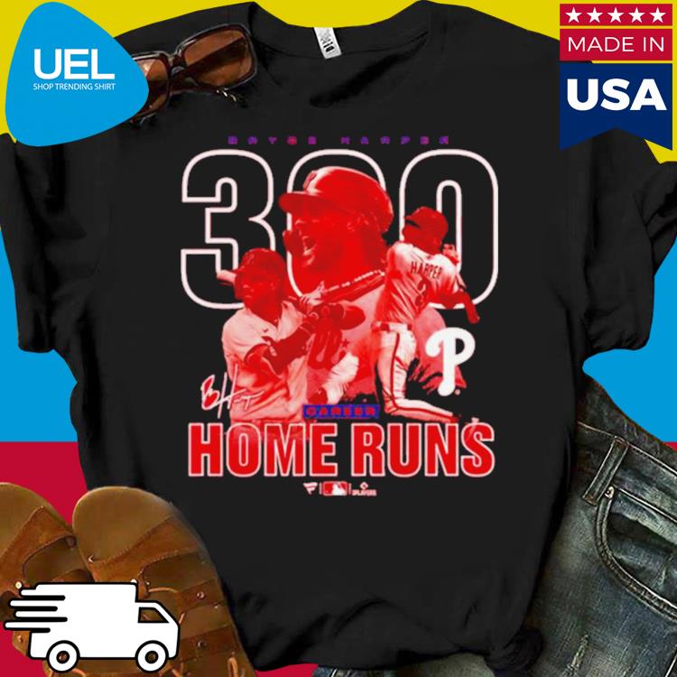 Philadelphia Phillies Bryce Harper Career Home Runs T-Shirt, hoodie,  sweater, long sleeve and tank top