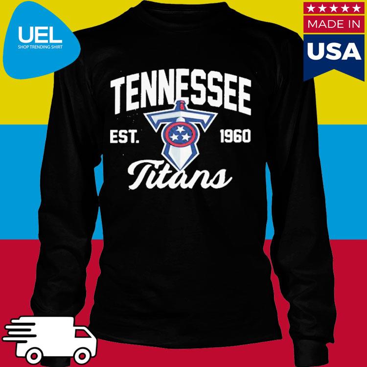 Tennessee Titans Gameday Couture Women's Tackle Titan Boyfriend Washed T- Shirt, hoodie, sweater, long sleeve and tank top