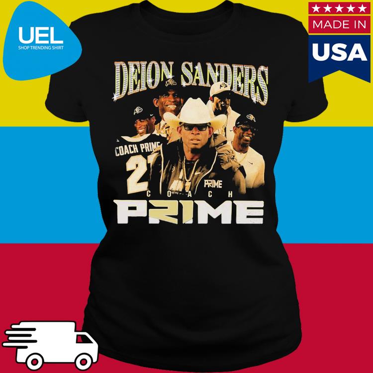 Deion Sanders T Shirt Sweatshirt Hoodie Colorado Football Shirts Deion  Sanders Jr Shirt Coach Prime Shirt Prime Time Deion Sanders Vintage Shirt  NEw - Laughinks