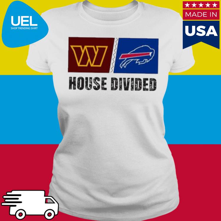 Official House Divided Washington Commanders Vs Buffalo Bills Shirt,  hoodie, sweater, long sleeve and tank top