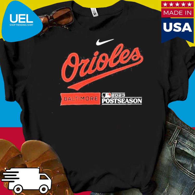 Baltimore orioles nike 2023 postseason authentic collection dugout