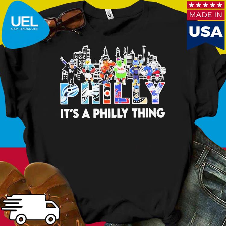 Philly sports teams mascot shirt, hoodie, sweater, long sleeve and