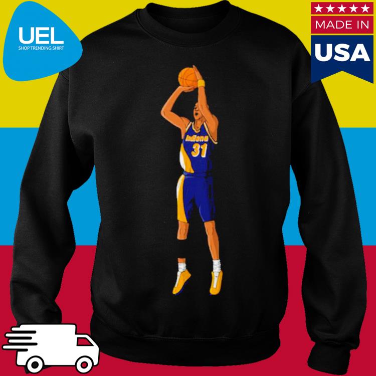 Reggie Miller Indiana Pacers vintage shirt, hoodie, sweater, long