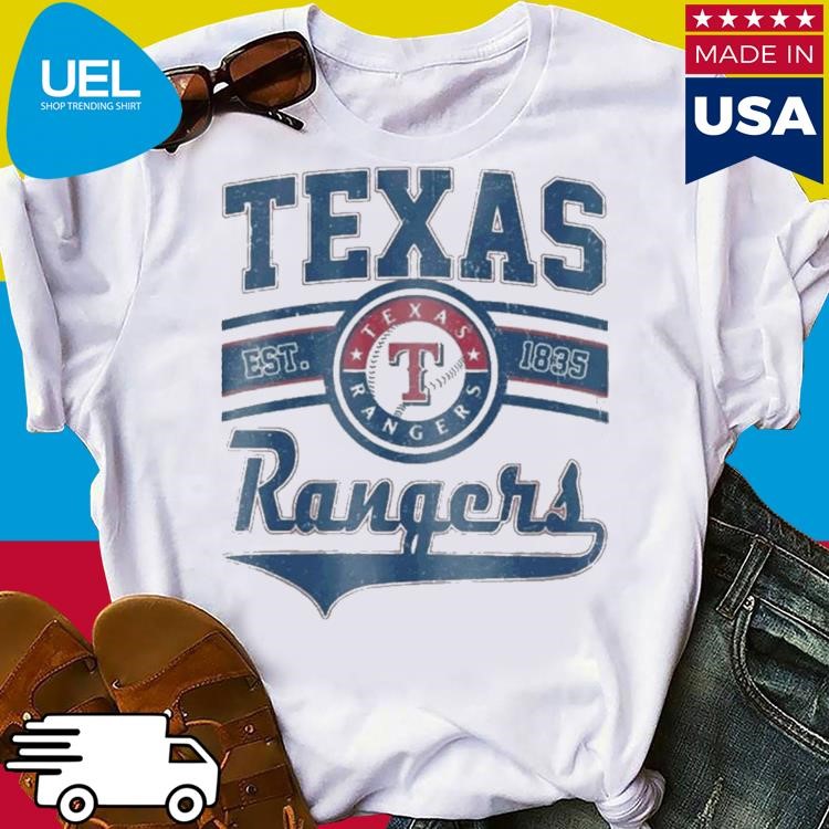 Retro Texas EST 1835 Rangers Baseball Shirts - Ink In Action