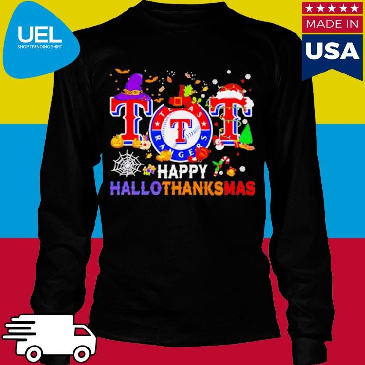 Texas Rangers Happy HalloThanksMas shirt - ABeautifulShirt