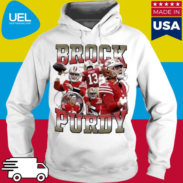 49ers brock purdy 90s Graphic Comfort Colors Shirt - Ink In Action