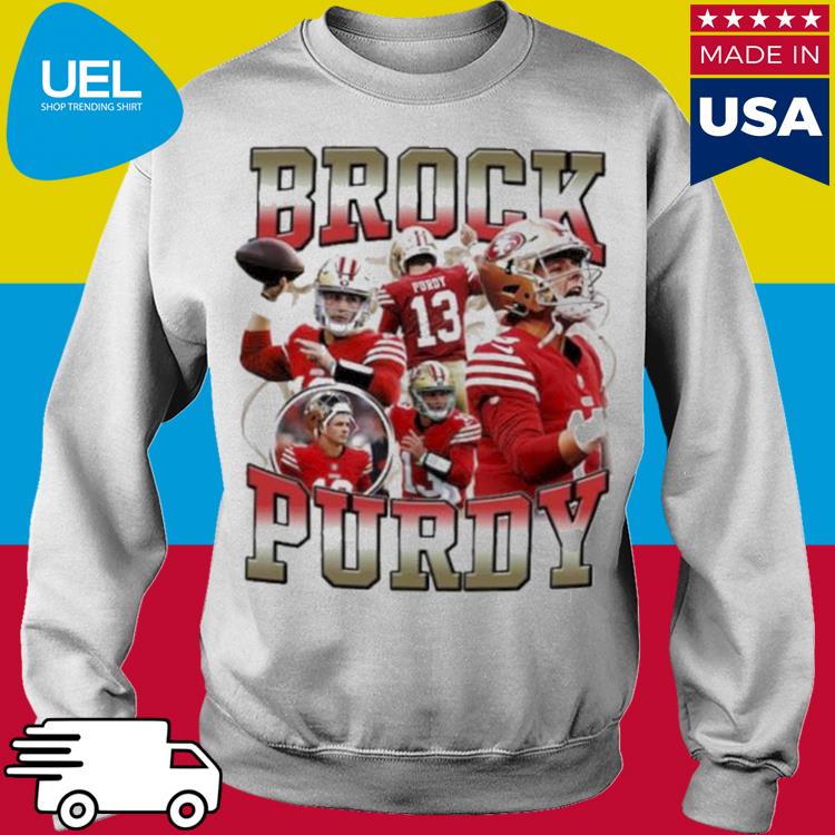 49ers brock purdy 90s Graphic Comfort Colors Shirt - Ink In Action