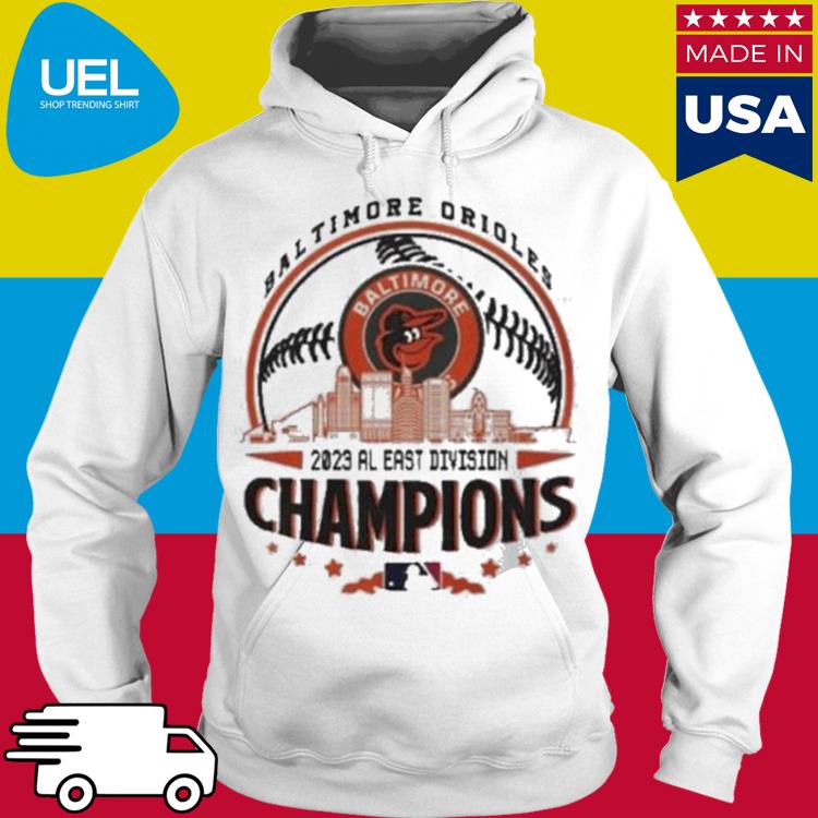 Baltimore Skyline 2023 Al East Division Baltimore Orioles Champions Shirt,  hoodie, sweater and long sleeve