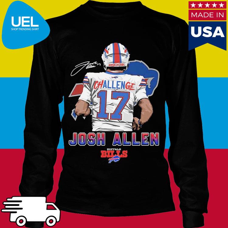 Buffalo Bills Josh Allen's Signature Leap T-Shirt, Cool Buffalo Bills Gifts