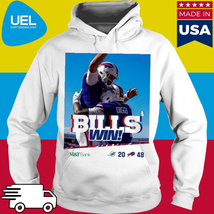 Buffalo bills win 20 48 shirt, hoodie, sweater, long sleeve and