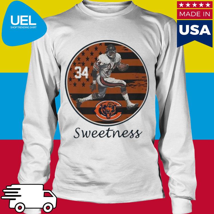 34 Sweetness Chicago Bears Walter Payton shirt, hoodie, sweater, long  sleeve and tank top