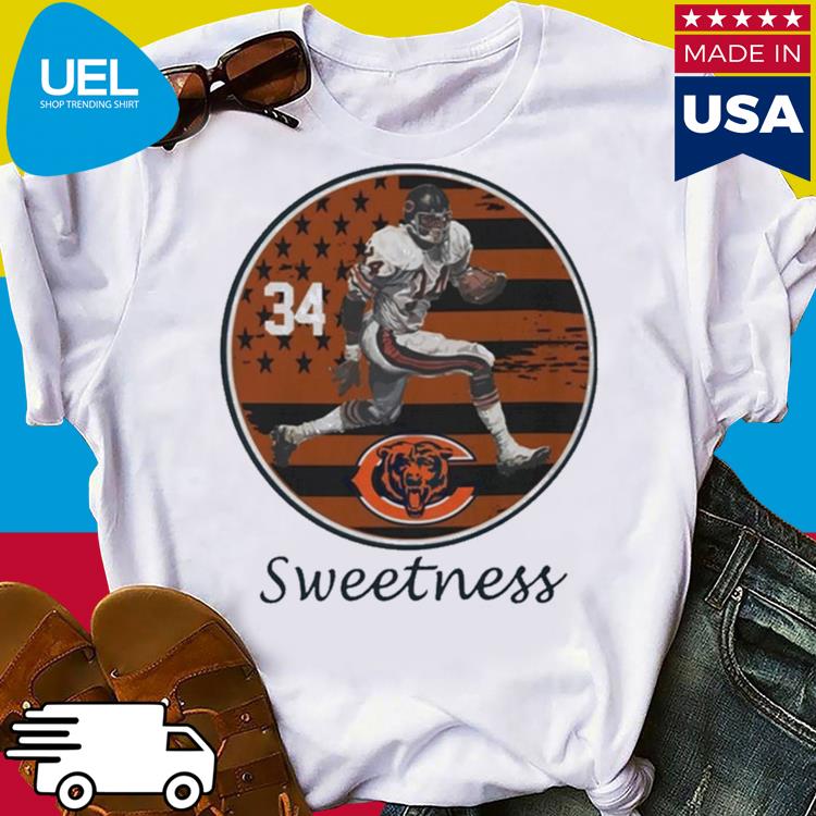 Walter Payton T-Shirts, Sweetness Apparel, Chicago Bears