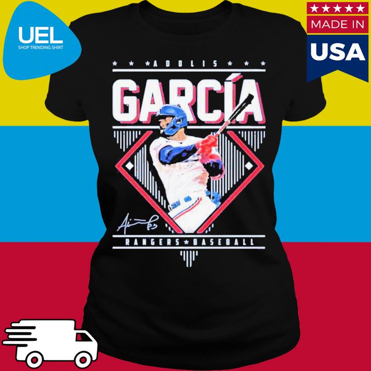 Official Garcia rangers baseball signature T-shirt, hoodie, tank