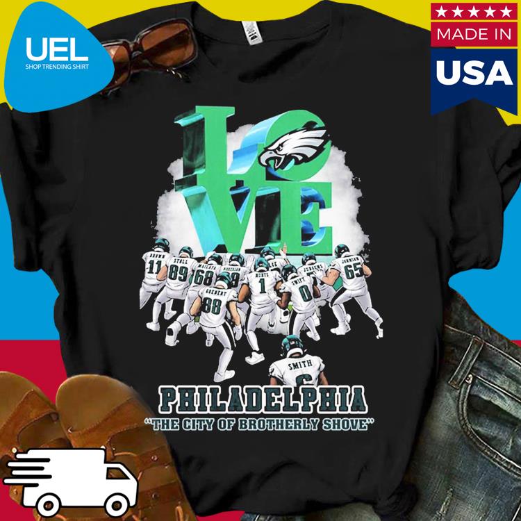 Brotherly Shove Eagles Philadelphia Eagles Shirt, Hoodie -   Worldwide Shipping