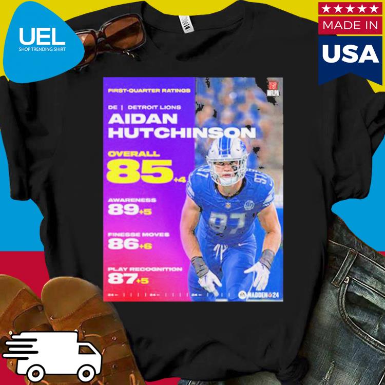 Official Aidan Hutchinson NFL T-Shirts, NFL Aidan Hutchinson Tees, Shirts,  Tank Tops