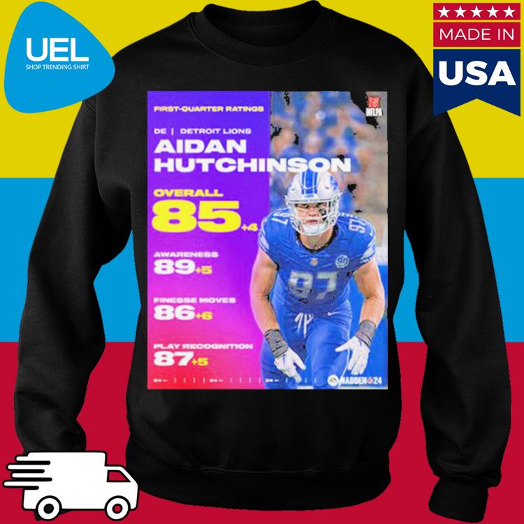 Official Aidan Hutchinson NFL T-Shirts, NFL Aidan Hutchinson Tees, Shirts,  Tank Tops