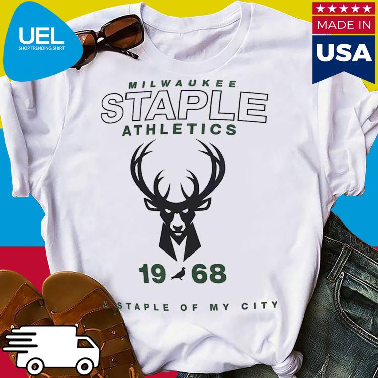 Milwaukee Bucks Nba X Staple Home Team T-shirt