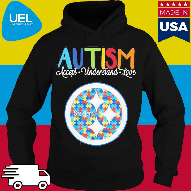 Official Pittsburgh Steelers Autism Awareness Knowledge Power T-Shirt,  hoodie, sweater, long sleeve and tank top