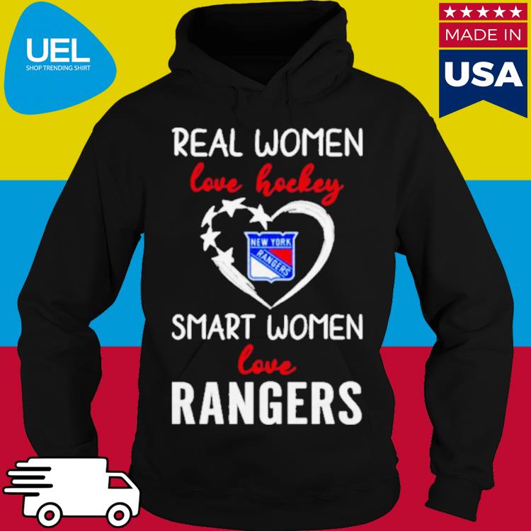 Real Women love Hockey Smart Women love New York Rangers 2023 Shirt,  hoodie, longsleeve, sweatshirt, v-neck tee