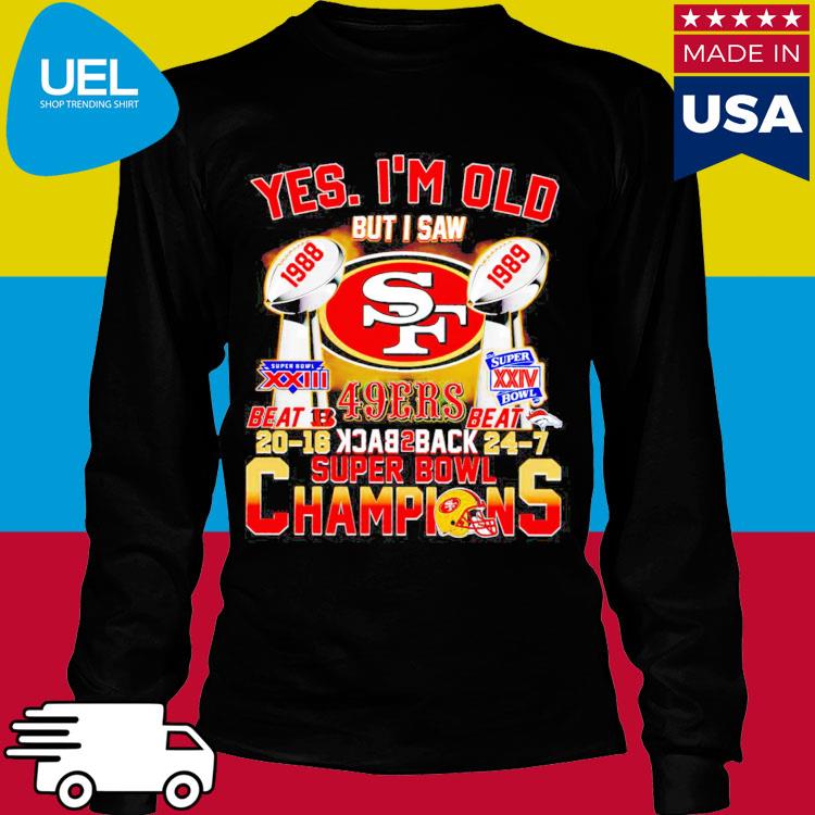 Vintage San Francisco 49ers Sweatshirt Made In USA 1989 Superbowl XXIV  Champs M