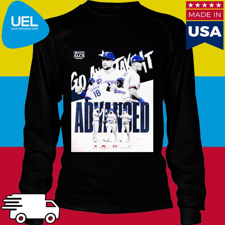 Official Texas rangers alcs here we come T-shirt, hoodie, sweater, long  sleeve and tank top