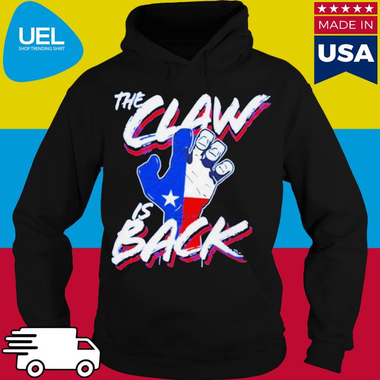 Texas Rangers The Claw Is Back Shirt