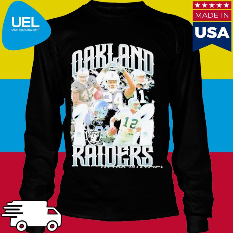 Official vintage oakland raiders los angeles raiders just win baby shirt,  hoodie, tank top, sweater and long sleeve t-shirt