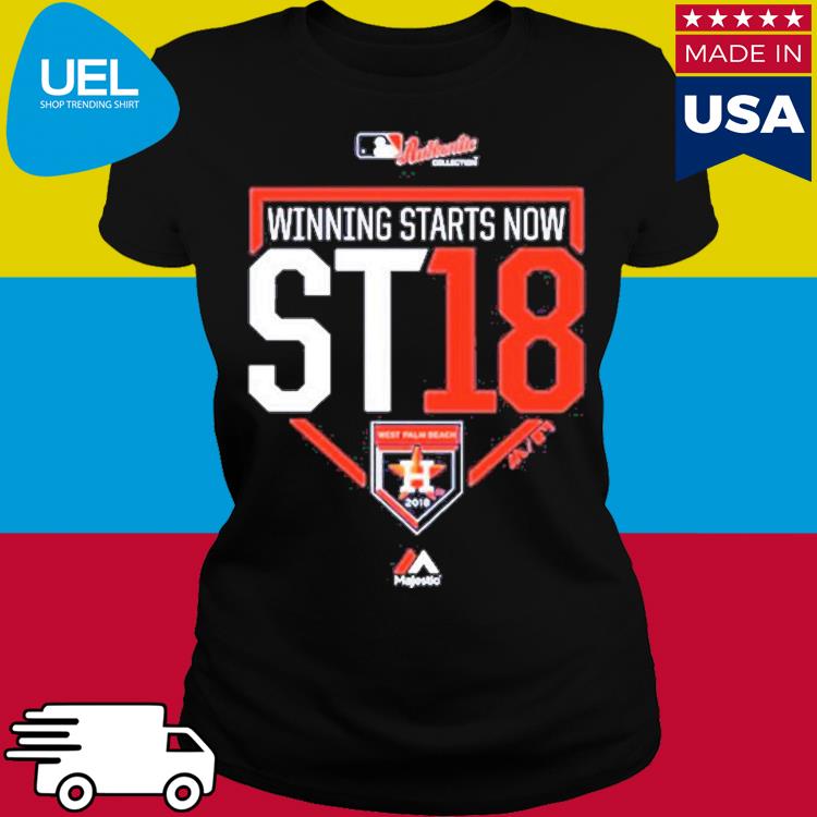 Houston Astros Majestic Authentic 2018 Spring Training T-Shirt