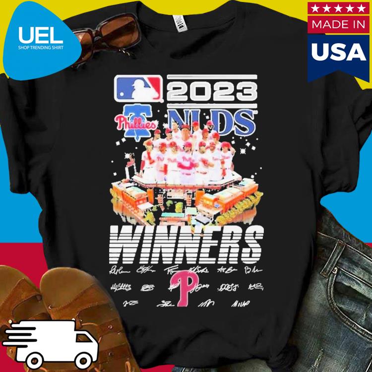 Philadelphia Phillies Team NLDS Champions 2023 Signatures Shirt, hoodie,  sweater, long sleeve and tank top