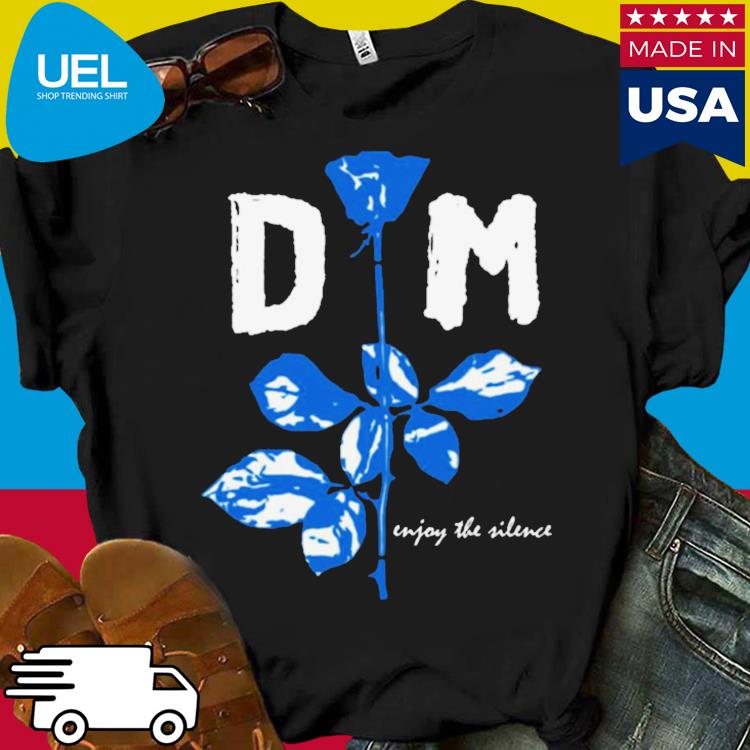 Devotee rose blue and white depeche mode 2024 tour shirt