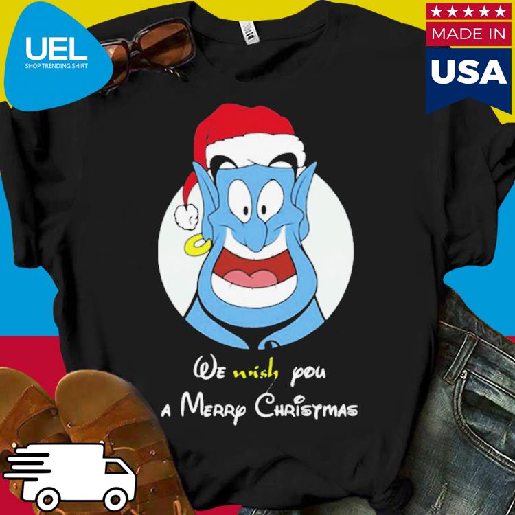 Genie wish aladin Christmas shirt