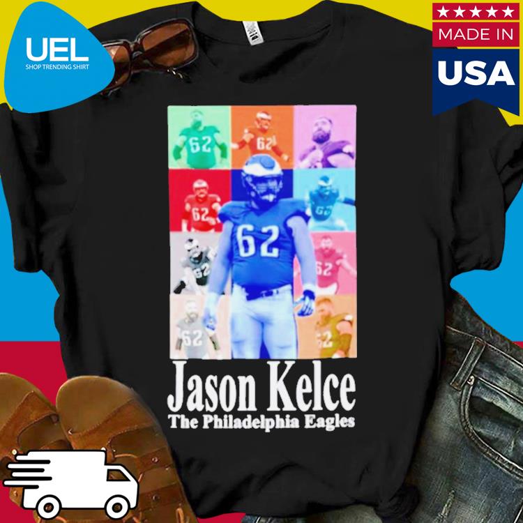 Jason kelce the philadelphia eagles eras tour shirt