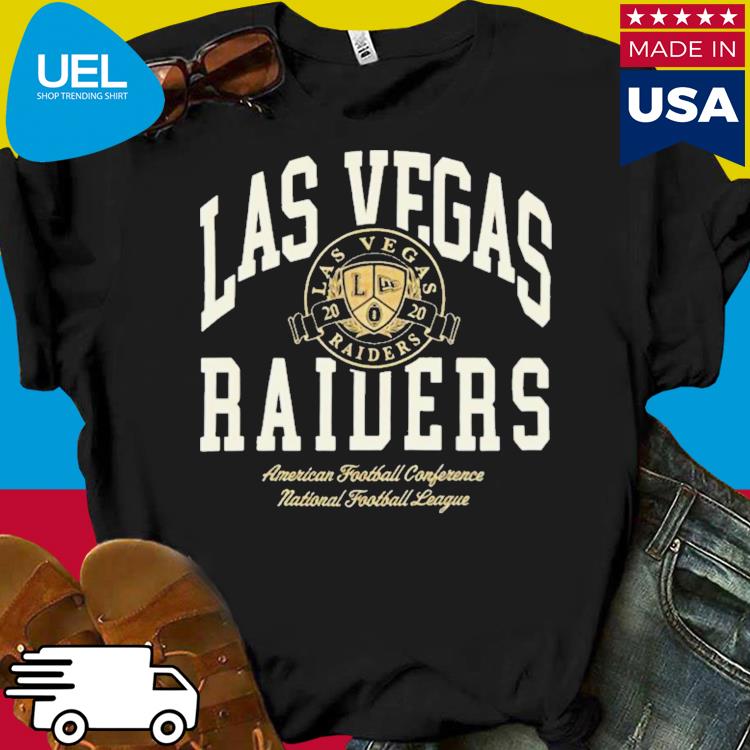 Las vegas raiders letterman classic American Football conference national Football league shirt