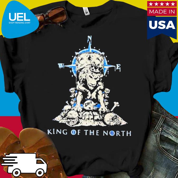 Lions king of the north vintage shirt