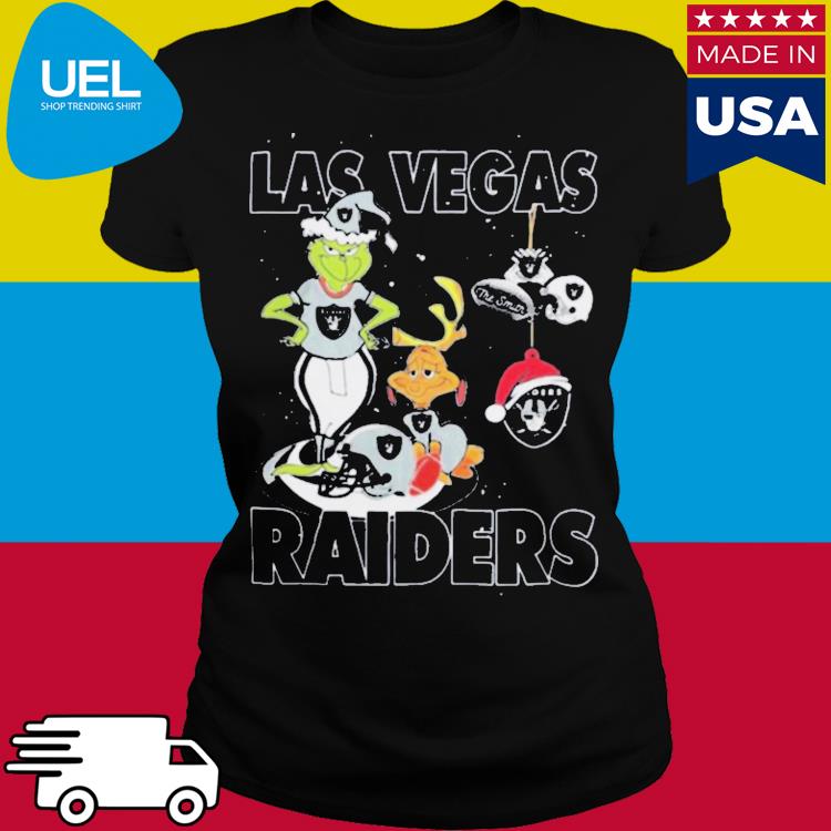 Las Vegas Raiders grinch merry christmas 2023 shirt - teejeep